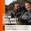 Kami Hair Clay for Men - Strong Hold, Matte Finish for Thick Hair, Long-Lasting Styling Clay for Texture, Volume, & All-Day Control -Hair Care Product view 3