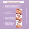 Sally Hansen Wax Kit Rinse-Off Sugar Wax | Face & Bikini Hair Removal | Vegan, No Drip, Salon Results at Home view 4