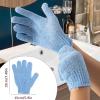 8 PCS Exfoliating Gloves, Body Scrubber Glove Exfoliator Mitts Deep Scrubbing Dead Skin Remover for Bath, Shower, Spa, Massage view 2
