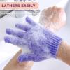 8 PCS Exfoliating Gloves, Body Scrubber Glove Exfoliator Mitts Deep Scrubbing Dead Skin Remover for Bath, Shower, Spa, Massage view 4
