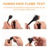 0.6cm Thickness 4 Inch Dreadlock Extensions Human Hair 20 Strands 100% Real Human Hair for Man/Women/Kids Full Handmade Permanent Loc Extensions Bundles Can Be Dyed Bleached Curled and Twisted view 4