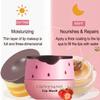 4PCS Bee Lip Balm Honey Pot - Honey & Strawberry Mask With Brush, Moisturizing & Hydrating, Prevents Dry and Cracked Lips, Reduces Lines - Lip Care Product view 2