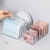 MEUMITY Eyeshadow Palette Makeup Organizer, Eyeshadow Storage Holder, 7 Sections Divided Acrylic Makeup Holder for Bathroom Countertops Vanities view 2