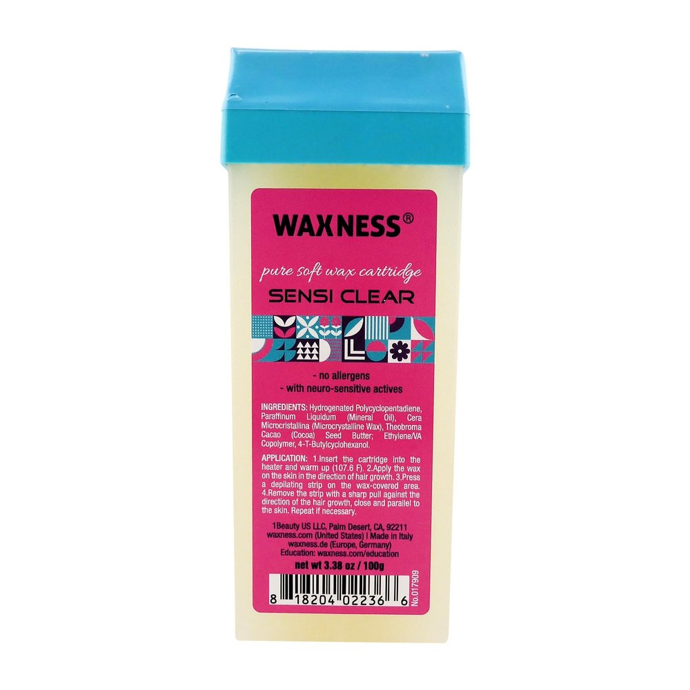 Waxness Sensi Clear Pure Soft Wax Cartridge 3.38 oz 100 g