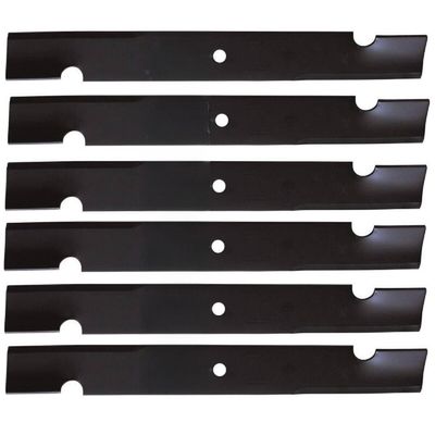 6 Pack Blades 438-0002-00 RT SRT 61" Replacement for Spartan