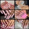 XXL Square Soft Gel Nail Tips, BORNBYME 120 PCS Half Matte False Nails Tips Nail Extenison Tips Gel Nail Tips Acrylic False Nail Tips view 3