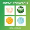 SILKDERMIS Forehead Wrinkle Patches 12Pcs with Smile Line Patches 24Pcs with Aloe, Collagen, Vitamin E, Forehead Wrinkles Treatment and Smile Lines Treatment view 4