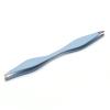 INLIMA Tweezers Double-ends Eyebrow Tweezers For Trim Eyebrows Anti-Static Eyelash Clip Beauty Makeup Tools Eyelash Extension Pincet Trimmer (Color : Blue) view 1