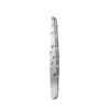 INLIMA Tweezers Stainless steel eyebrow clip with comb, oblique mouth, flat eyebrow clip, false eyelashes, auxiliary tweezers storage (Color : 6) view 1
