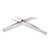 INLIMA Tweezers Nail enhancement design/facial care/eyelash extension blackhead acne removal tool professional tweezers (Color : Silver02) view 2