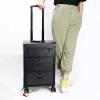 Rolling Makeup Case Professional Makeup Train Case Makeup Artist Travel Organizer , Cosmetic Case With 4 Wheels, Travel Makeup Case Artist Makeup Train Case Cosmetic Organizer Storage Drawers cosmetic view 4