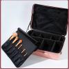 Cosmetic Case, Large Makeup Organizer Travel Bags, Makeup Case Suitcase Portable Artist Storage Bag With Adjustable Dividers For Cosmetics Makeup Brushes Toiletry Jewelry, Bag Makeup Train Case cosmet view 4