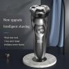 PATINS Electric Razor for Men, Electric Shaver Razor Men's Electric Machine Trimmer Electric Shaver for Men Body Wash Beard Shaver view 2