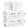 Disposable Face Towel, 100% Plant Cotton Fiber Biodegradable, Dry/Wet Use Facial Clean Washcloth Tissue Makeup Remover Cloth Pads Wipes for Sensitive Skin Cleaning,Travel (140 ct, 2 pack) view 1