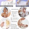 Disposable Face Towel, 100% Plant Cotton Fiber Biodegradable, Dry/Wet Use Facial Clean Washcloth Tissue Makeup Remover Cloth Pads Wipes for Sensitive Skin Cleaning,Travel (140 ct, 2 pack) view 3