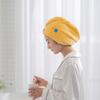 2PCS Hair Drying Cap Super Absorbent Quick-Drying Shower Cap Dry Hair Towel Shampoo Towel Pack Turban (Color : 1) (1) view 3