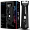 urbangabru Trimfinity 7000 Body Trimmer for Men | Safest Body & Ball Trimmer | Waterproof, Ceramic Blades, Cordless, Rechargeable | Wireless Fast Charging, Travel Lock view 1