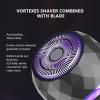 Bald Head Shavers, Professional Electric Shaver, Multi Functional Portable Beard Shaver Trimmer, 925 Holes Dense Type Radial Mesh, Anti allergic, Black (TYPE-C) view 4