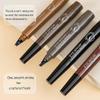 Eyebrow Contouring Pencil, Magical Precise Waterproof Brow Pen, 4 Tipped, 24 Hours Long Lasting Natural (5pcs) view 3