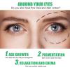 Grospe Caffeine Eye Cream for Puffiness and Bags Under Eyes Daily Anti-Wrinkle Cream Collagen Peptide Eye Cream Day and Night Reduce The Look Of Aging Line Smoothing Skin Care 1.7 FL OZ,1 Pack view 2