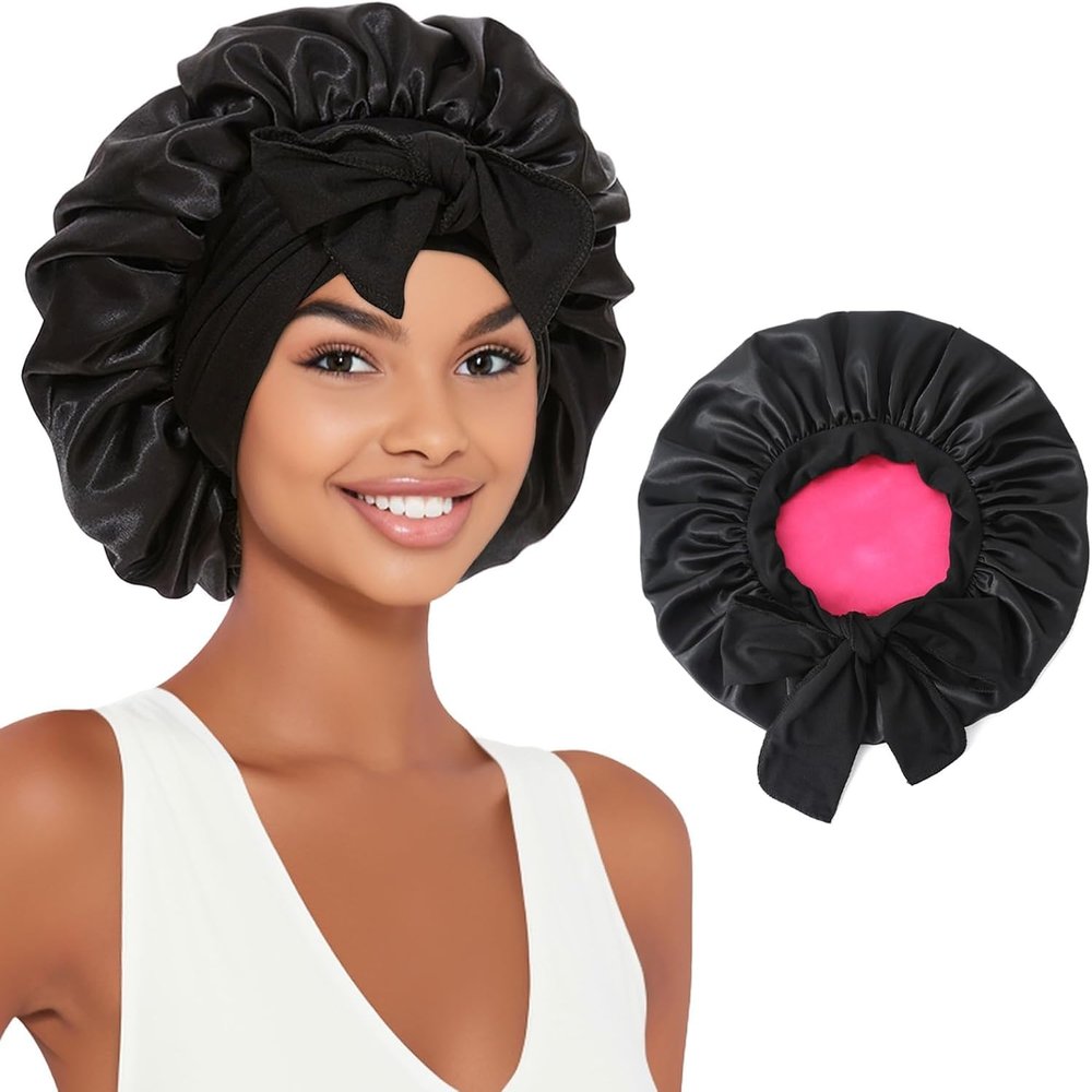 Srevela Satin Silk Bonnet for Sleeping