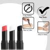 MEICOLY 3PCS Black White and Red Face Body Paint Stick,Waterproof Eye Black Baseball Softball Football,Face Paint Stick for Halloween SFX Cosplay Clown Skeleton Zombie Makeup view 2