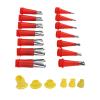 Caulking Nozzle, Scalp Applicator Comb Hair Oil Applicator Scalp Massager Hair Growth for Head Fluid Comb Oil Gold, Brushes view 3