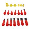 Caulking Nozzle, Scalp Applicator Comb Hair Oil Applicator Scalp Massager Hair Growth for Head Fluid Comb Oil Gold, Brushes view 4