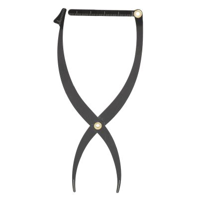Eyebrow Ruler, 3 Point Positioning Eyebrow Golden Ratio Caliper Microblading Ruler, Stainless Steel Permanent Makeup Symmetrical Tool Grooming Stencil Shaper Balance Rule