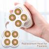 Electric Shaver Heads, Legs Hair Remover Replacement Heads Legs Shaver Replacement Head Electric Hair Remover Body Hair Shaver Machine Head view 3