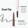 Kara Beauty Essentials Micro Brow Pencil Infused with Castor Oil - Long-Wearing, Retractable Eyebrow Pencil with Fine Tip and Spoolie Brush for Fuller Brows. Perfect Eyebrow Makeup for Women (Taupe) view 4
