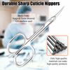LePinko Cuticle Scissors, Extra Fine Tip, for Manicure and Pedicure, Gifts for Men Women view 2