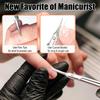 LePinko Cuticle Scissors, Extra Fine Tip, for Manicure and Pedicure, Gifts for Men Women view 3