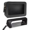 2Pcs Clear Makeup Bag Organizer, TSA Approved Portable Travel Toiletry Bag Set Multipurpose Cosmetic Bag Case for Women Vegan Leather Make Up Pouch Makeup Brushes Storage Case Bags (Black C Set) view 1