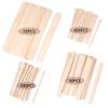 1000Pcs Waxing Sticks - 4 Style Assorted Wood Wax Sticks for Body Face Hair Removal, Eyebrow Lip Nose Small Waxing Applicator Sticks, Wax Spatula Applicator Wooden Craft Sticks view 2