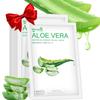 Aloe Vera Face Mask,Hydrating Face Masks Skincare For Dry, Oily,Sensitive Skin,Aloe Facial Skincare Sheet For Moisturizing, Soothing, Calming, Sun Care,Acne, Facial Masks for Women Skin Care 10-Pack view 1