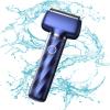 Electric Razor, USB Rechargeable Electric Razor, Waterproof Electric Mini Travel Shaver, One Hour of Charging Will Last Approximately 60 Days, Portable Razor for Travel Car Home (B) view 4