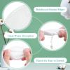 Maxcheck 2000 Pcs Cotton Rounds Bulk Exfoliating Rounds for Face Makeup Remover Cotton Facial Pads for Face Makeup Removal Toner Pads view 3