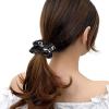 12 Pcs Shiny Soccer Hair Scrunchies Cheer Soccer Uniforms Scrunchie School Performance/Sports/Practice/Party/Gymnastics Scrunchie Ponytail Holder Wrist for Girls Cosplay Show (Blue) view 2