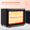 Hot Towel Warmer for Facials Massage, Professional Large Capacity Hot Towel Cabinet, 2-in-1 Spa Towel Warmers for Facials, Barber, Salon, Esthetician, Gym, Hotel, Home Use (23L, Black) view 4