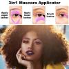 2024 New Lower Eyelash Stamps Tool Disposable Eyebrow Brush Mascara Shield Guard Set Lash Buddy DIY Lashes Extensions Natural Look for Make Up Beginner view 2