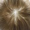 Mens Toupee Hair System For Men 0.06mm Super Thin Skin V-looped Mens Hair Replacement System Natural Hairline Toupee For Men 8"X10"#2010 Light Ash Blonde with 10%gray hair-100% Light To Medium density view 4