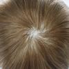 Mens Toupee Hair System For Men 0.06mm Super Thin Skin V-looped Mens Hair Replacement System PU skin Toupee For Men 8"X10"#1830 Medium Ash Blonde with 30%gray hair-100% Light To Medium density view 4