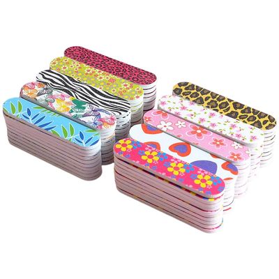 100pcs Nail Files Emery Boards for Nails Nail File Small Size Grit Nail Files for Natural Nails Nail File Emery Board Thin