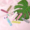 100pcs Nail Files Emery Boards for Nails Nail File Small Size Grit Nail Files for Natural Nails Nail File Emery Board Thin view 3