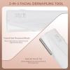PELCAS Electric Dermaplaning Tool Kit With LED Light, Mini Face Dermaplaning Razor, Painless 3 Speeds Facial Peach Fuzz, Exfoliation, Dead Skin & Hair Removal System for Women with 6 Replace Blades view 4
