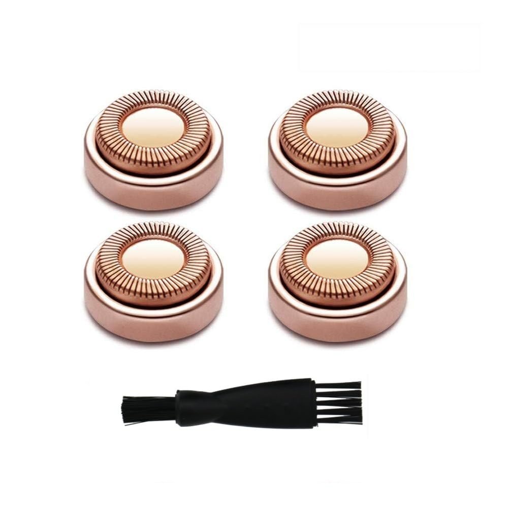 Face Hair Remover Replacement Heads for Flawless Finishing Touch Facial Gen 1 Hair Removal for Women Painless Razor Head for Face 4 Pack
