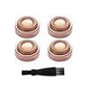 Face Hair Remover Replacement Heads for Flawless Finishing Touch Facial Gen 1 Hair Removal for Women Painless Razor Head for Face 4 Pack view 1