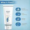 Natural Foot Cream for men & women Repair Rough and Cracked Heel with Neem Seed Oil, Clove Leaf Oil and Menthol Keeps Skin Hydrated, Supple and Smooth, 100gm view 4