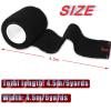 Large Machine Pen Covers with Grip Tapes, Urknall 400pcs Large Tattoo Pen Covers with 6pcs Tattoo Grip Tapes Kit Protective Set Black Tattoo Pen Sleeves Disposable Grip Tapes view 4
